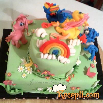 Torta My Little Pony sa suvim voćem