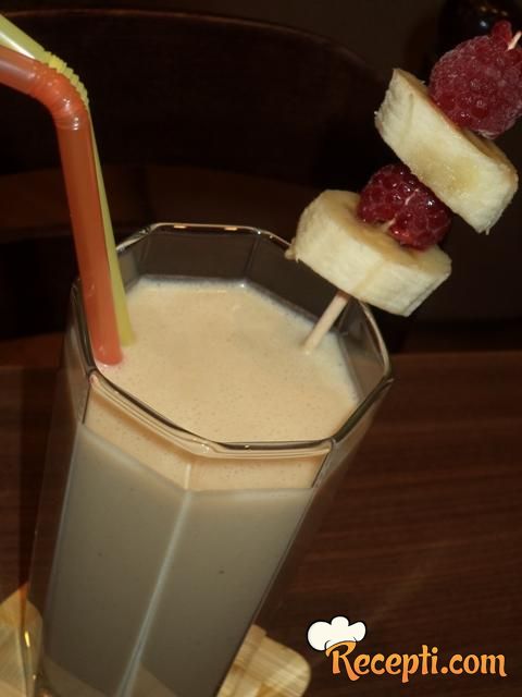 Plazma-banana smoothie