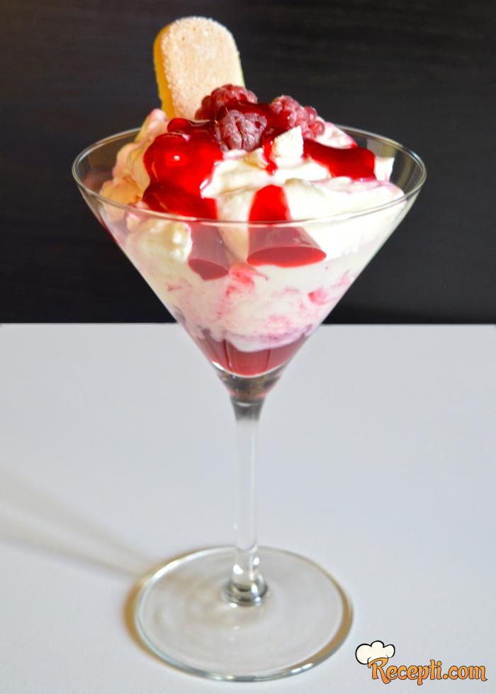 Raspberry fool