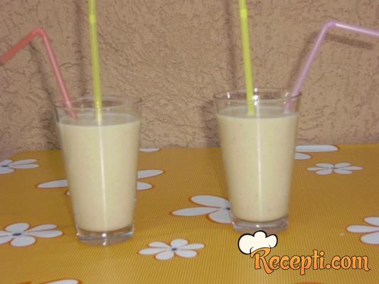 Smoothie - jabuka, banana