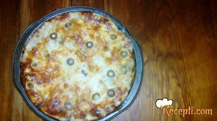 Pizza makaroni