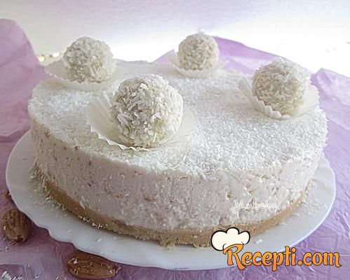 Cheesecake raffaello