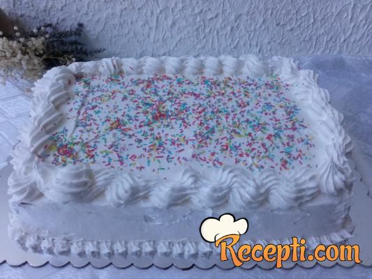 Posna kinder torta