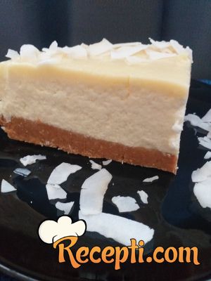 Kokos cheesecake