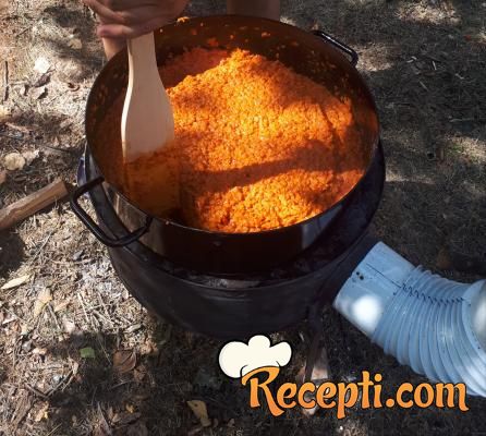 Ajvar od pečenih paprika