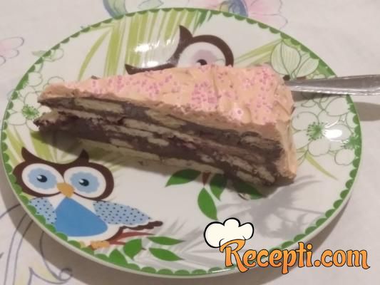 Čoko torta sa malinama